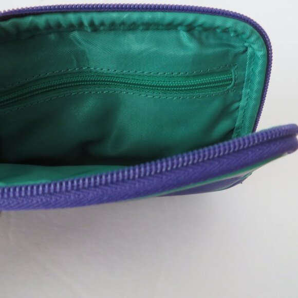 Baekgaard Purple Leather Zip Small Size - Picture 7 of 8